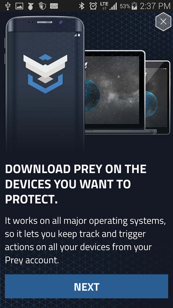 Prey: Find My Phone & Security Captura de tela 0