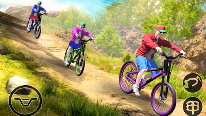 BMX Cycle Rider-Mountain Bike Captura de pantalla 1