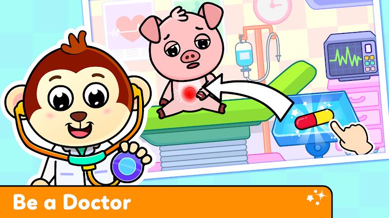 Timpy Doctor Games for Kids Скриншот 0