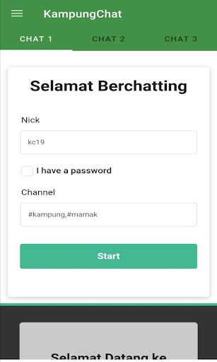 KampungChat Screenshot 1