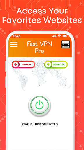 Fast VPN Pro Captura de pantalla 2