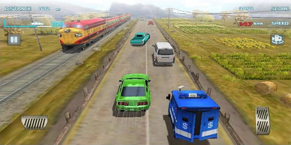 Turbo Driving Racing 3D Schermafbeelding 2