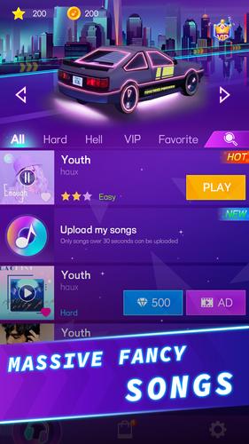 Magic Beat Racing music game Capture d'écran 3