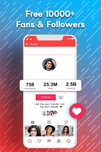 Schermata VipTools - Booster for Tiktok 0
