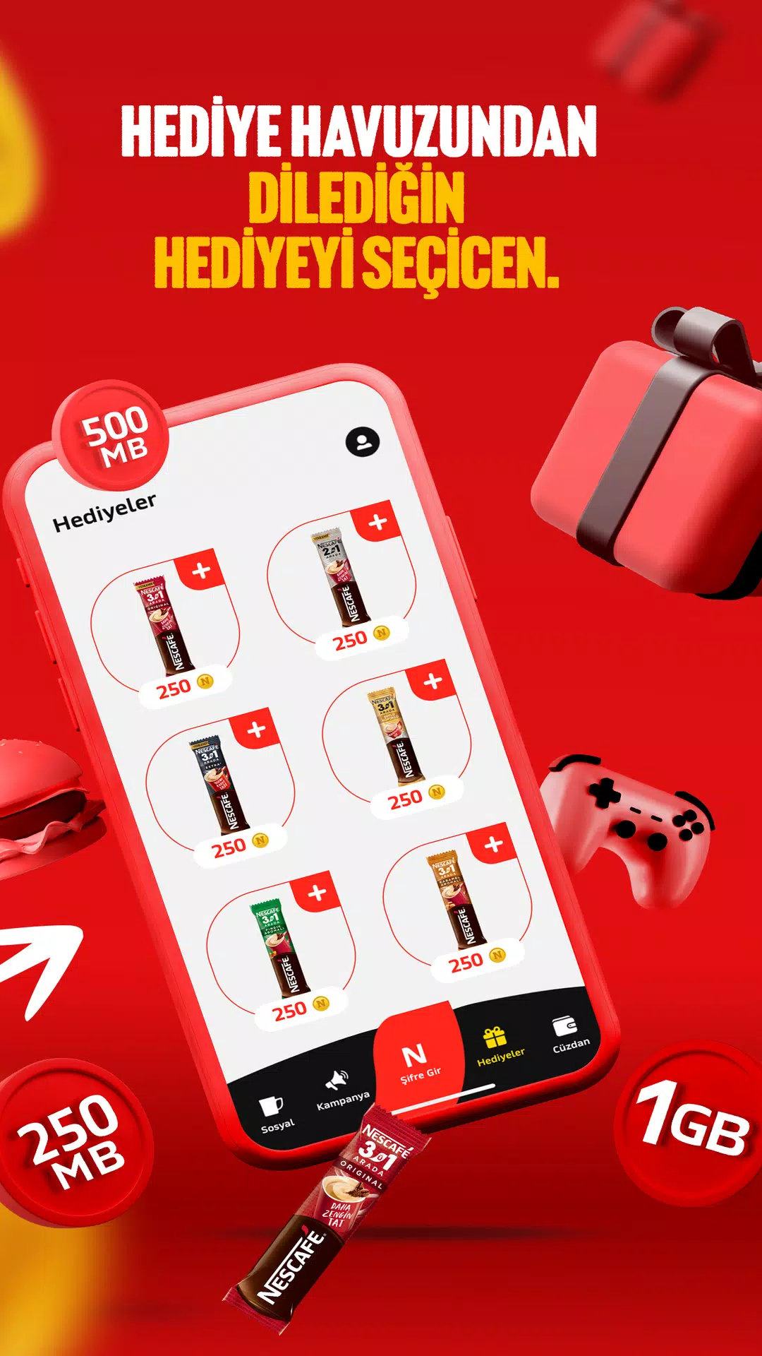 Nescafé 3ü1 Arada NE'APP Ekran Görüntüsü 2