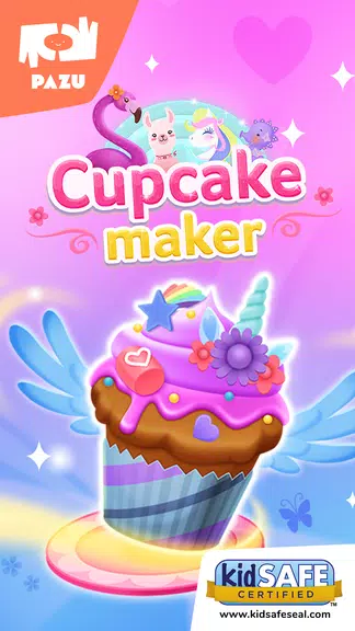 Jogos de cozinhar cupcake Captura de tela 0