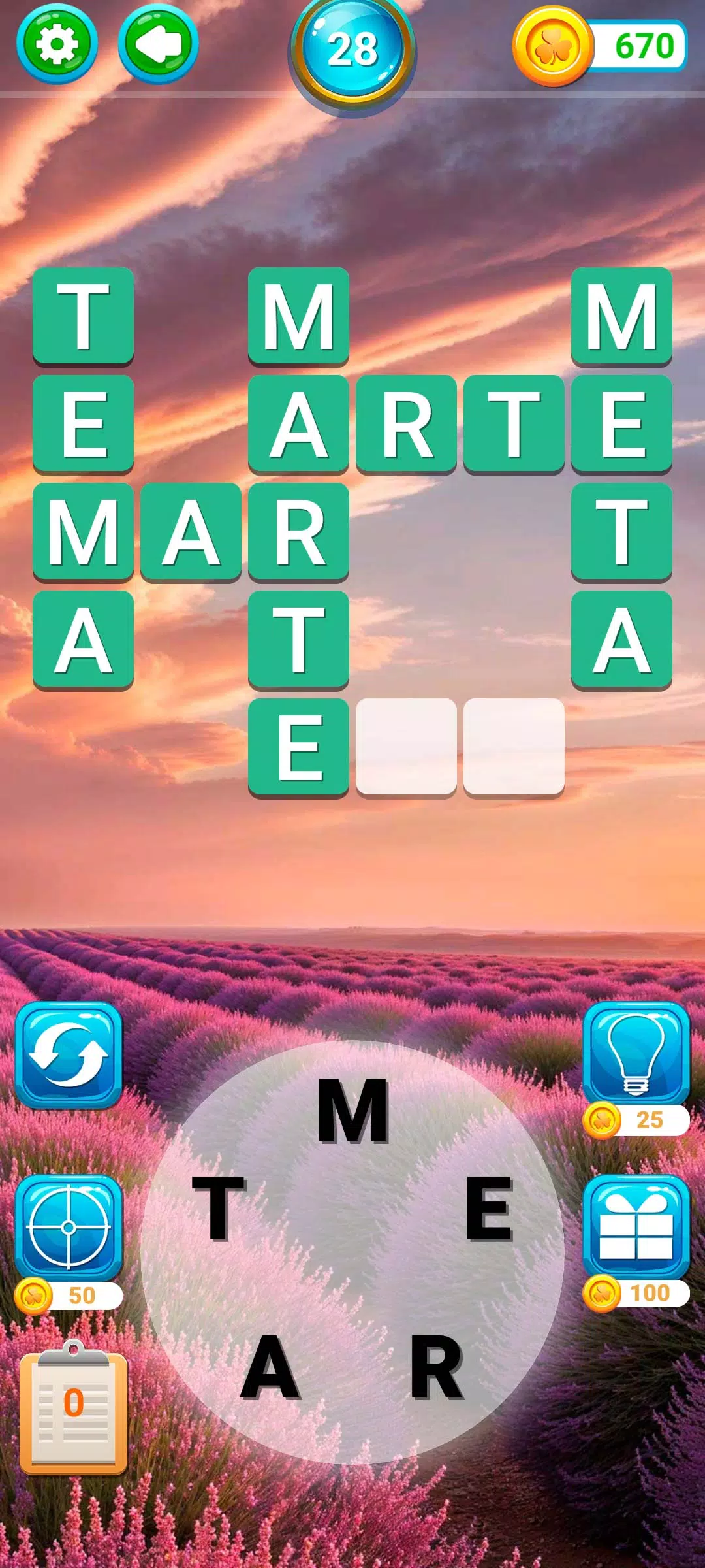 Word Puzzle Trip Captura de tela 1