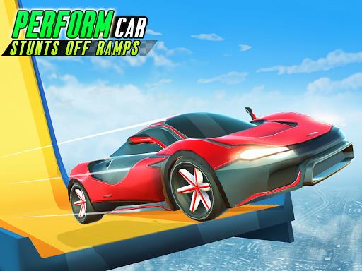 Hot Cars Fever-Car Stunt Races Zrzut ekranu 1