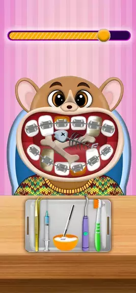 Hippo's Doctor : Dentist Games Скриншот 0