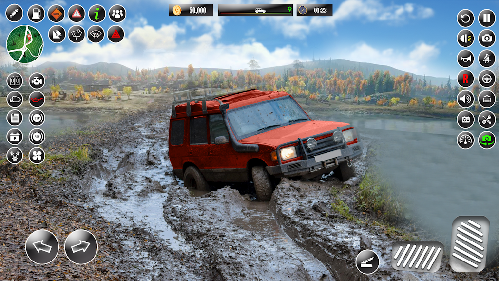 Offroad Xtreme 4X4 Jeep Driver Captura de pantalla 3