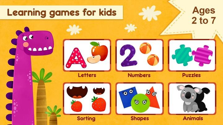 Learning games for Kid&Toddler Ảnh chụp màn hình 0