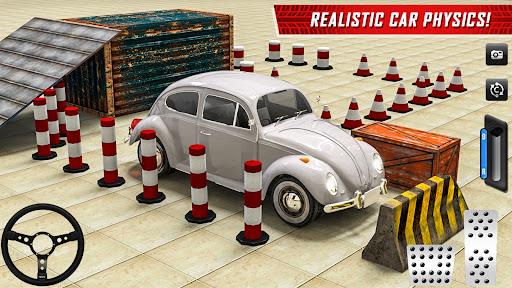 Classic Car Parking: Car Games Screenshot 0