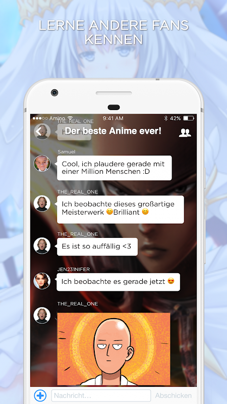 Anime und Manga Amino Deutsch Screenshot 1