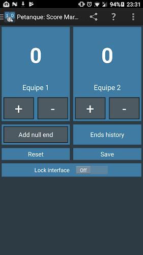 Petanque: Score Marker スクリーンショット 0