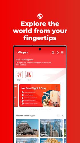 Airpaz: Flights & Hotels স্ক্রিনশট 0