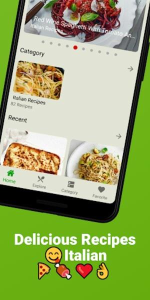 Italian Recipes Screenshot 3