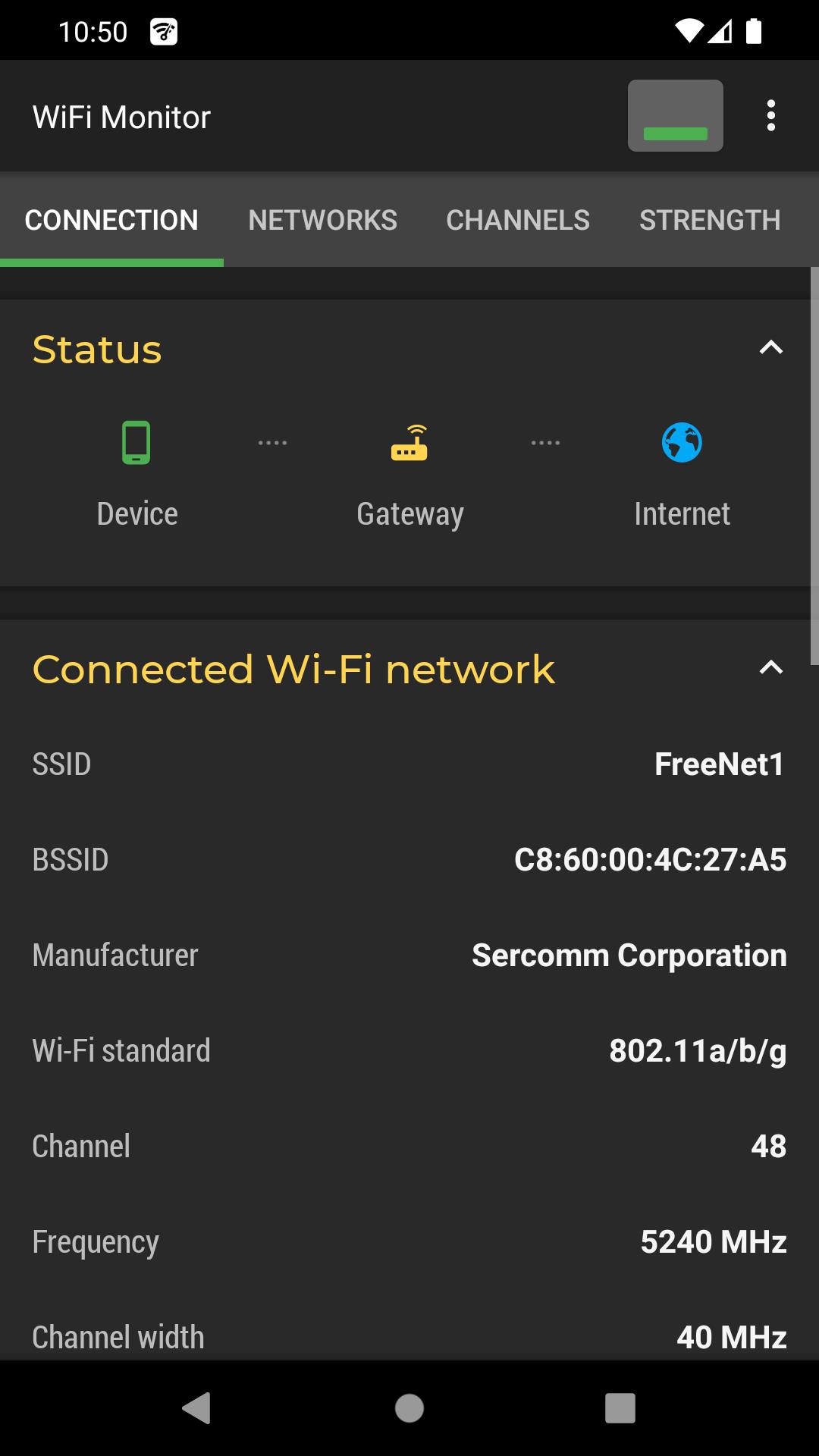 WiFi Monitor: network analyzer Tangkapan skrin 0