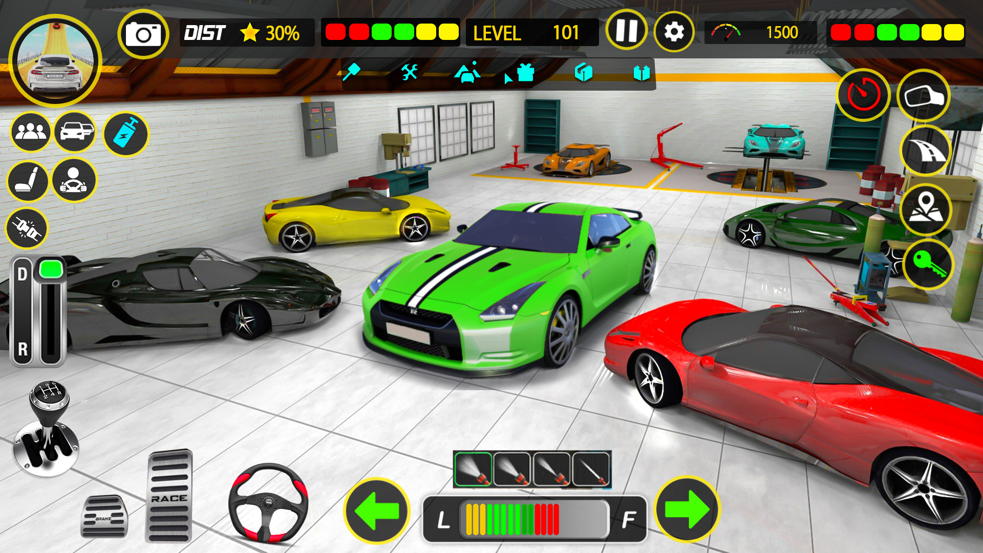 Ramp Car Stunts GT Car Game Schermafbeelding 3