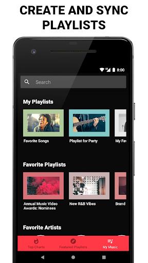 Music & Videos - Music Player 스크린샷 2