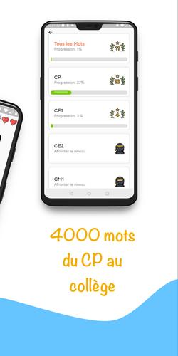 Schermata Dicto : Dictée de vocabulaire 1