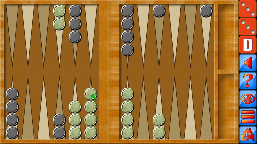 Backgammon V+ スクリーンショット 1