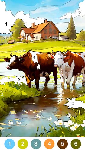 Farm Country Color By Number應用截圖第2張