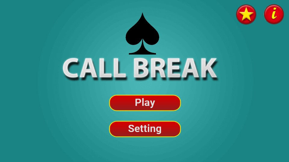 Call break : Offline Card Game Zrzut ekranu 2