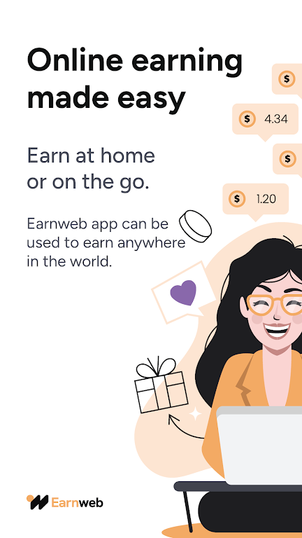 Earnweb: Earning app & website应用截图第0张