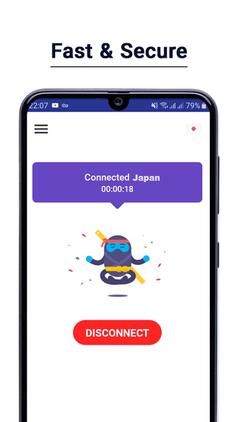 Schermata Ninja VPN – Faster, Safer Internet 2