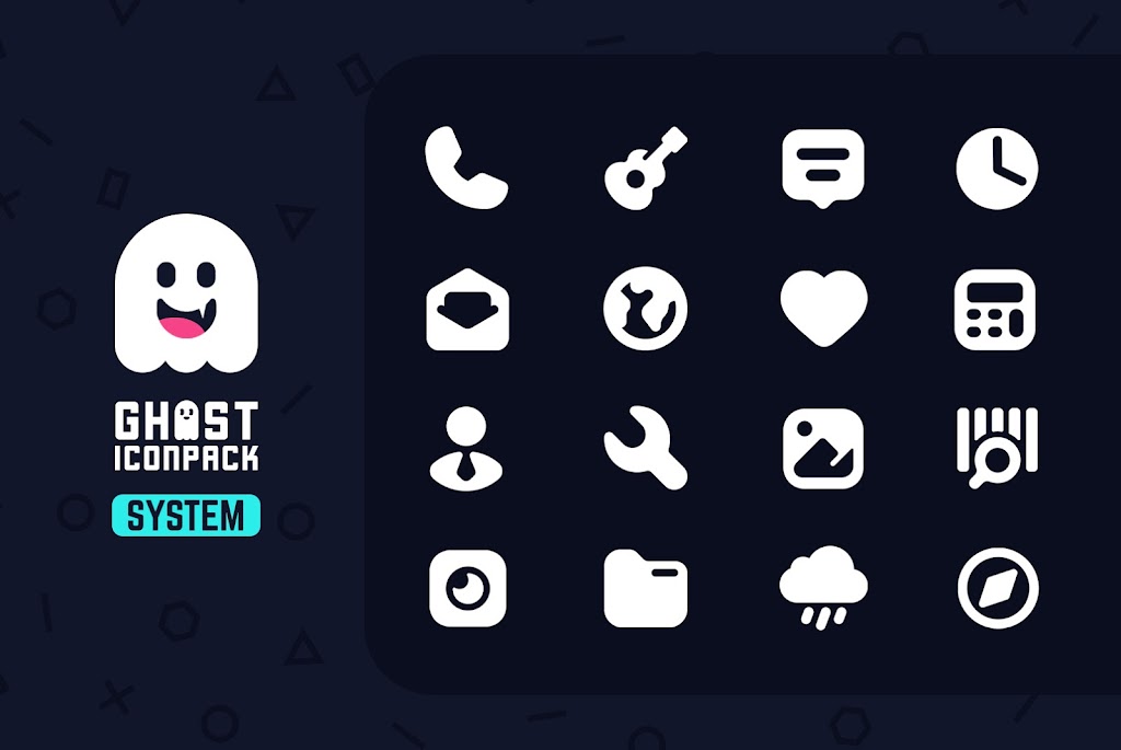 Ghost Icon Pack Mod স্ক্রিনশট 0