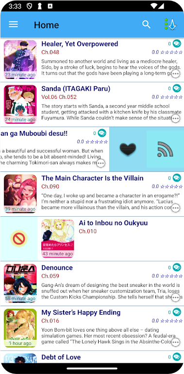 Manga World - Online Reader ဖန်သားပြင်ဓာတ်ပုံ 2