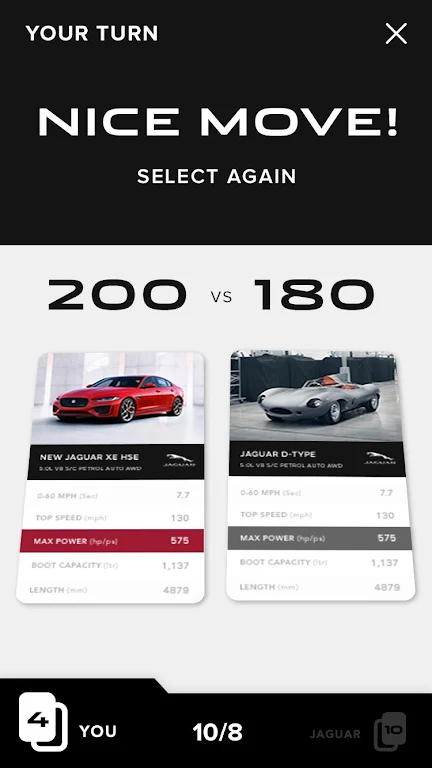 Jaguar Land Rover Top Trumps Capture d'écran 3