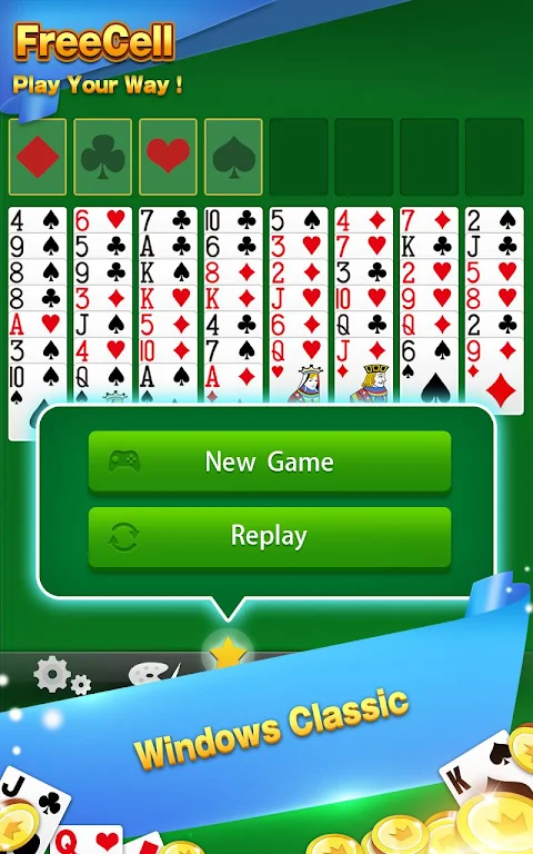 Schermata Solitaire - FreeCell Card Game 3