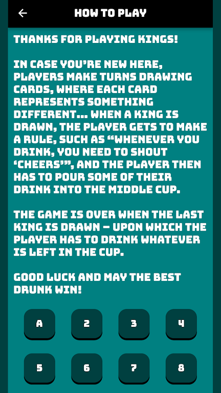 Kings - Drinking Game Screenshot 3