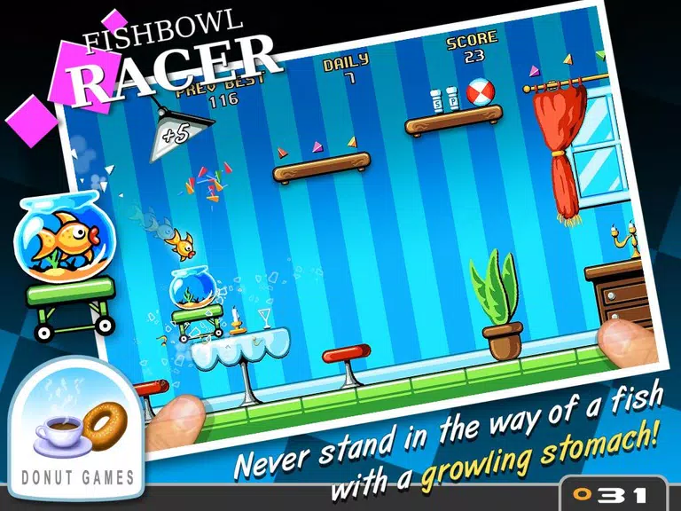 Fishbowl Racer ဖန်သားပြင်ဓာတ်ပုံ 3