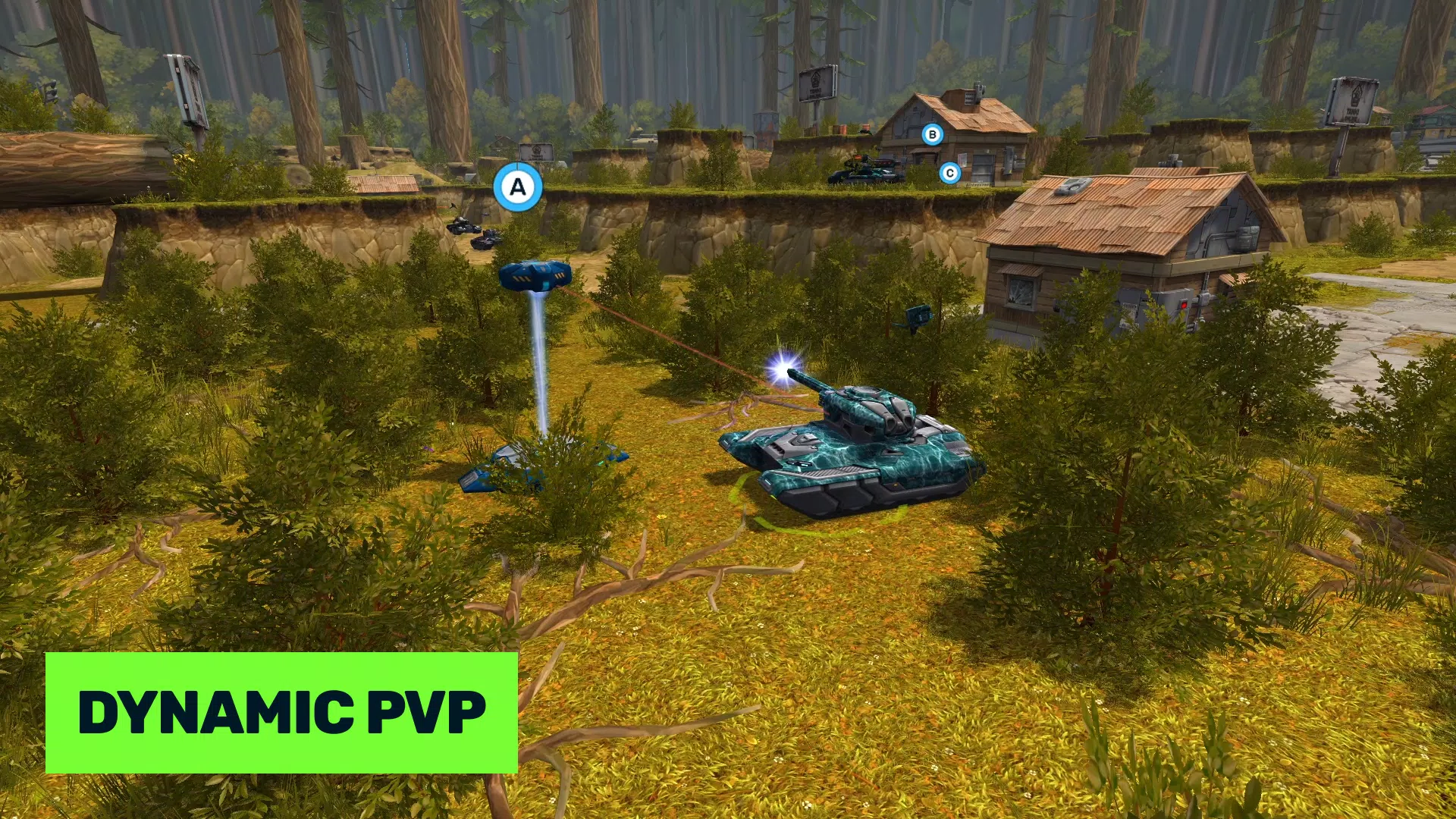 Tanki Online: PvP Tank Battle Screenshot 1