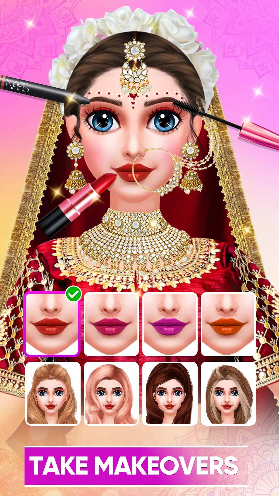 Indian Bridal Wedding Games Скриншот 1