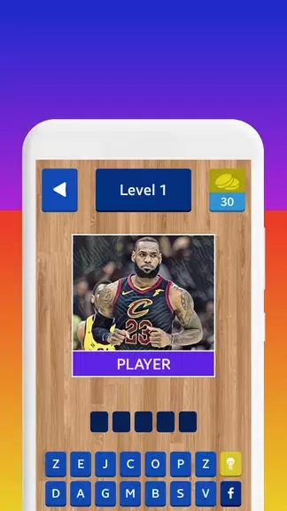 Quiz Basket NBA Captura de tela 2