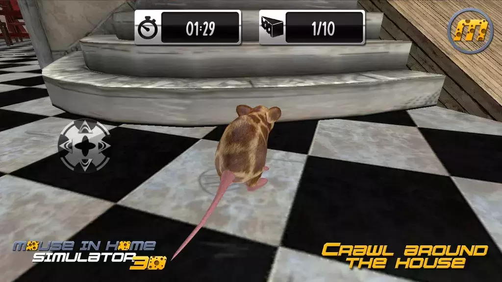 Mouse in Home Simulator 3D Schermafbeelding 2