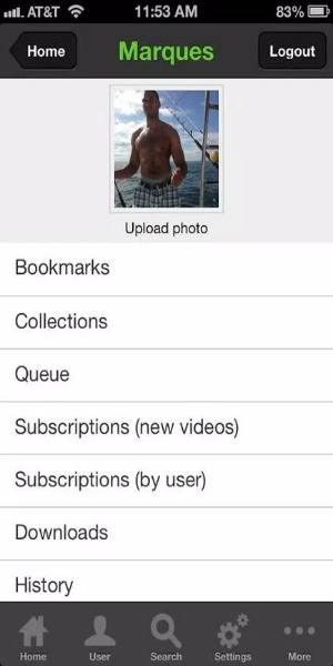 MyVidster ภาพหน้าจอ 1