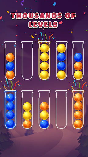 Color Ball Sort Puzzle ภาพหน้าจอ 0