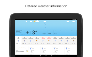 Yandex Weather Captura de tela 3