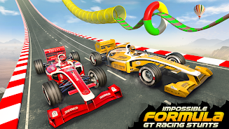 Formula Car Racing: Mega Ramp スクリーンショット 0