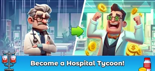 Hospital Empire - Idle Tycoon Ekran Görüntüsü 1