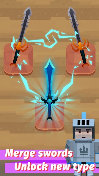 Merge Sword Mod ภาพหน้าจอ 0