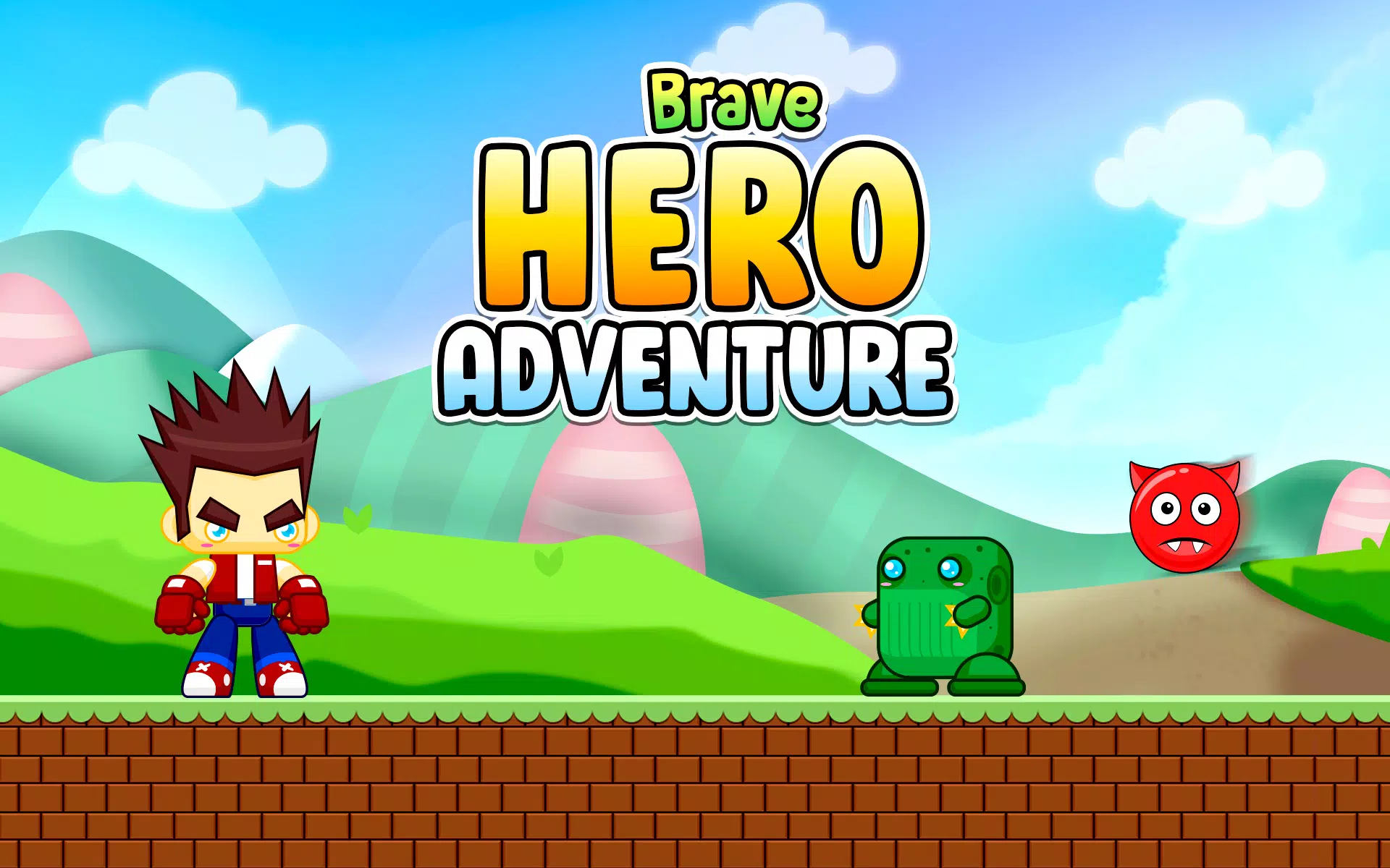Brave Hero Adventures Game Capture d'écran 0