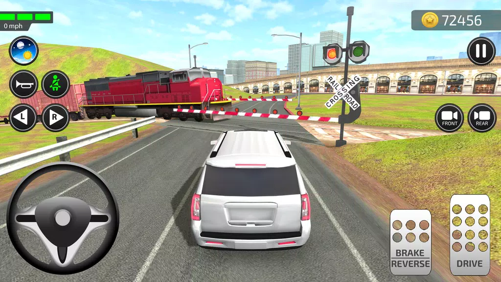 Driving Academy Car Simulator Tangkapan skrin 0