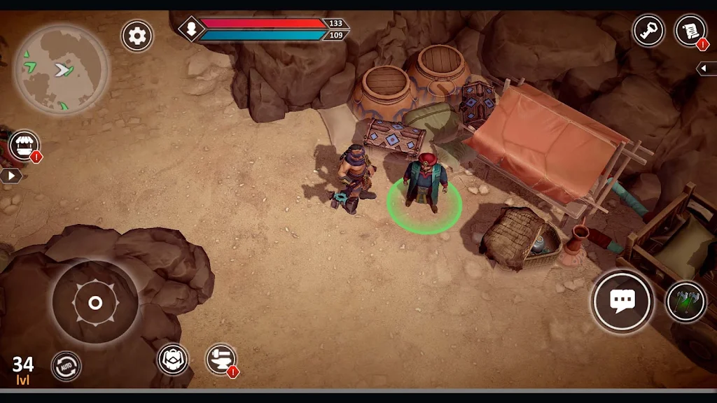 Exile: Wasteland Survival RPG ภาพหน้าจอ 2