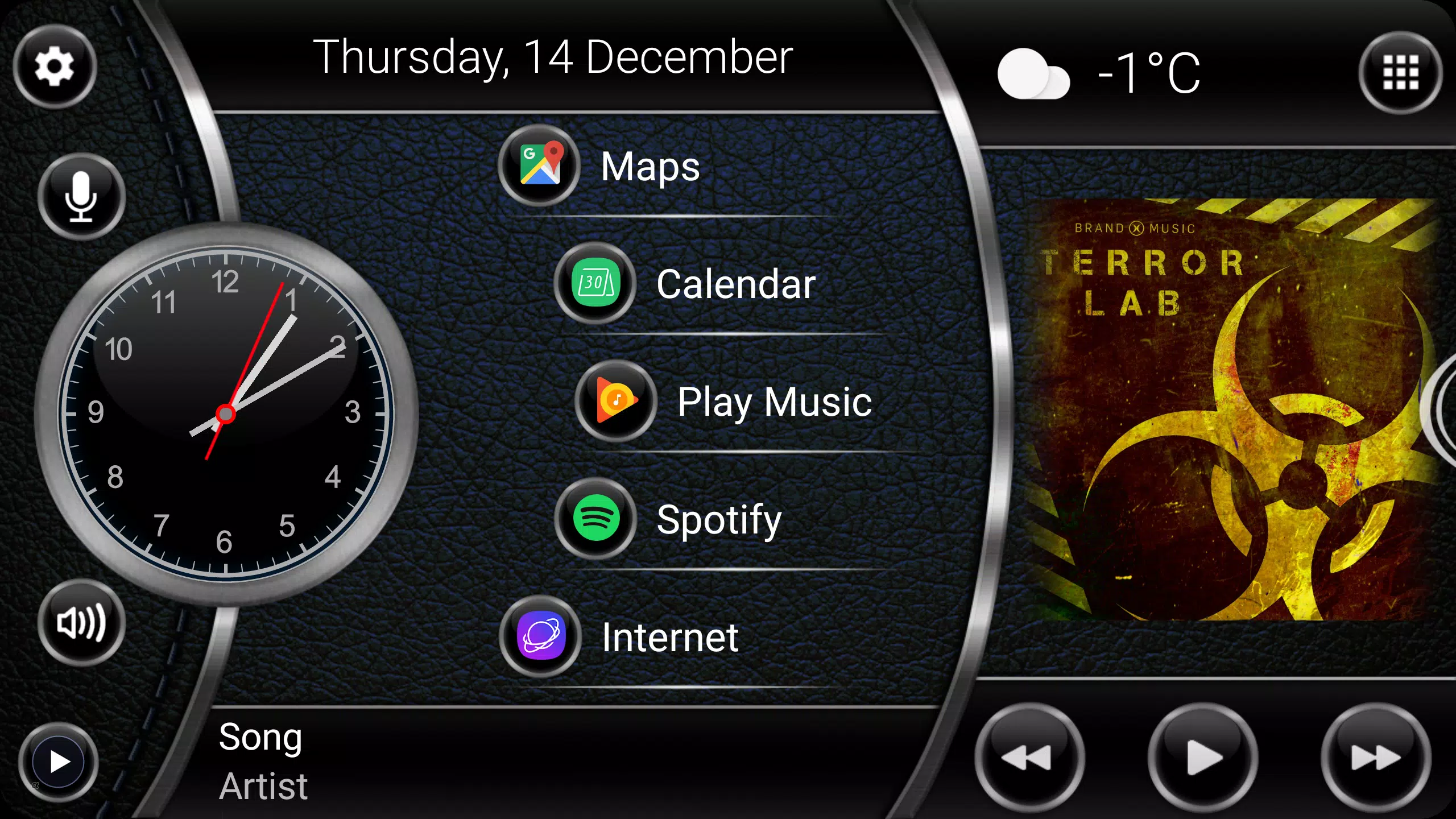 Theme Leather Captura de pantalla 1