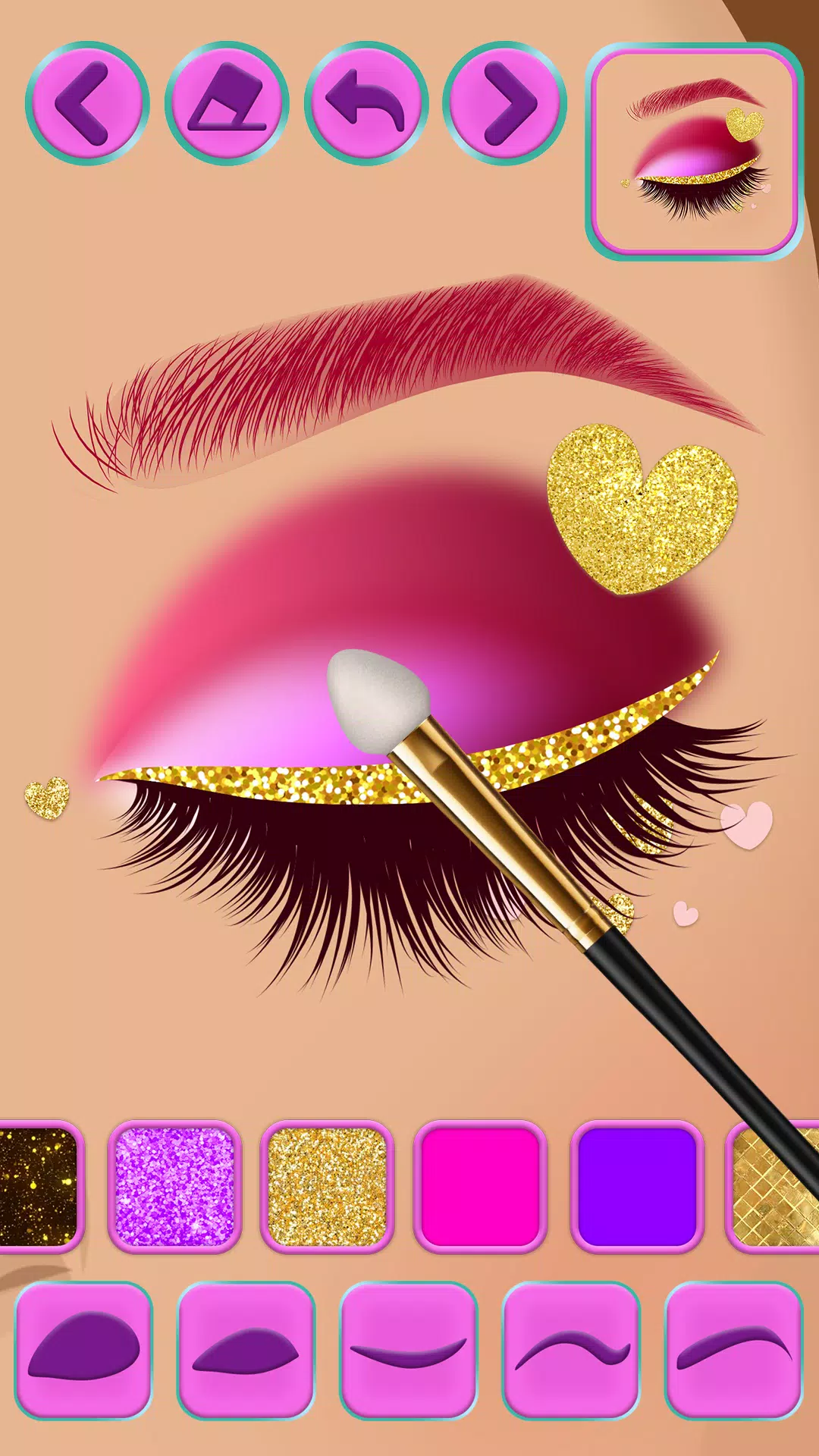 Eye makeup for girls スクリーンショット 2